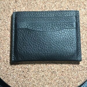 Men’s Coach  Leather Card Holder